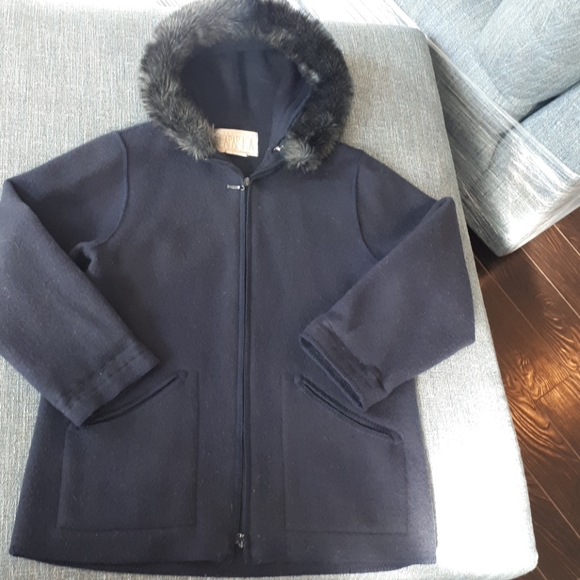 Linda Lundstrom Laparka Vintage teal blue size 10 - Picture 3 of 6